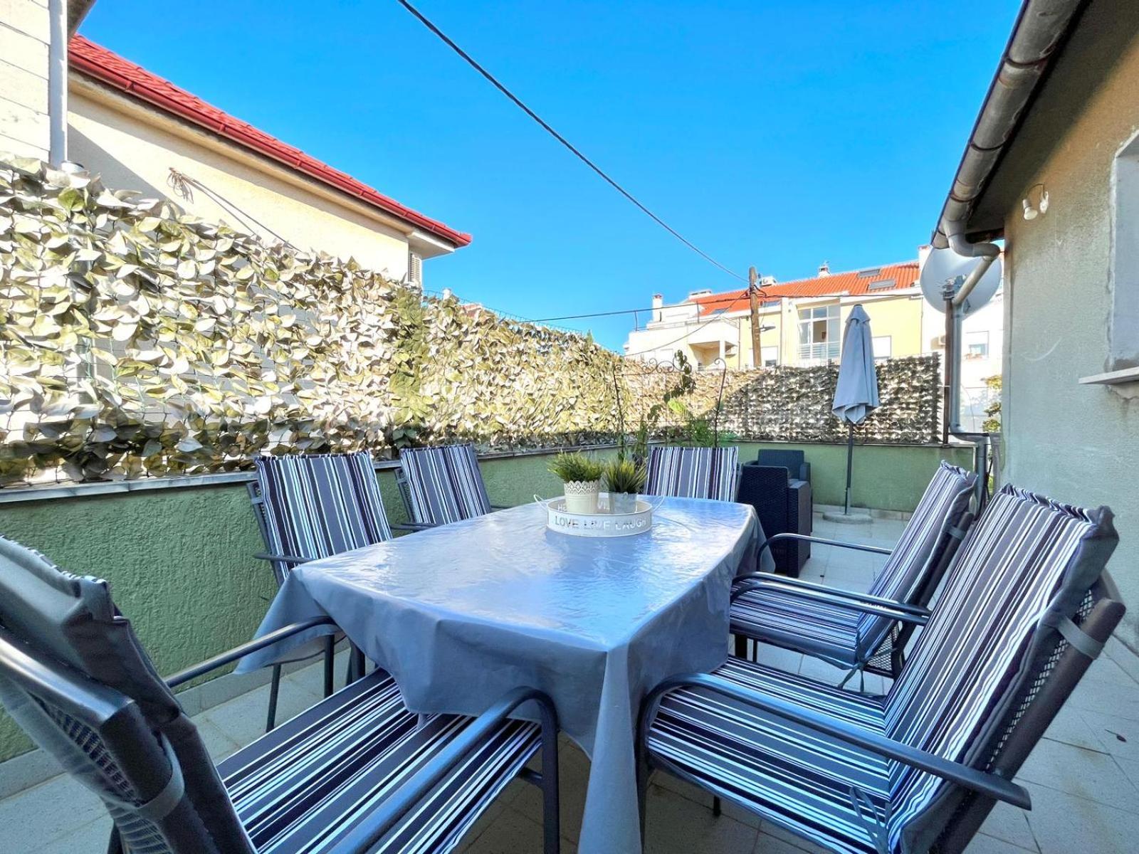 Modern Mediterranean Apartment Zadar Exterior photo